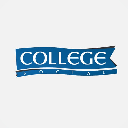 logo for COLLEGE SOCIAL Ontwerp door bakergraffix