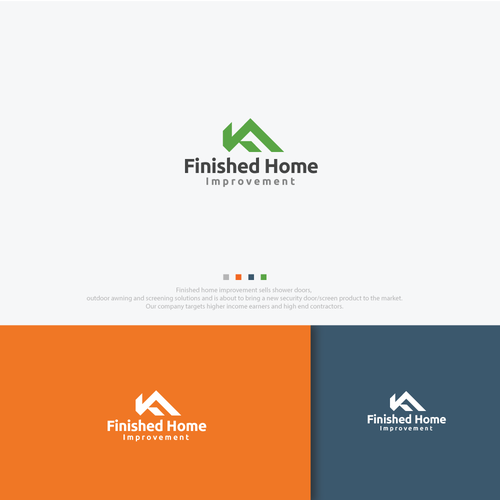 Design modern and high end logo for a home improvement company serving high end clientele Design by designuki