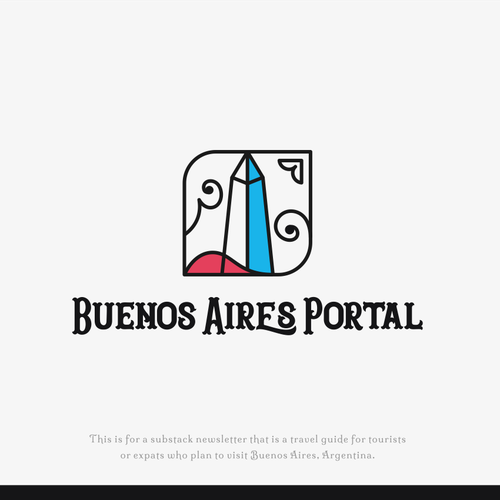 Logo for Substack Publication about Buenos Aires Design by FoxPixel