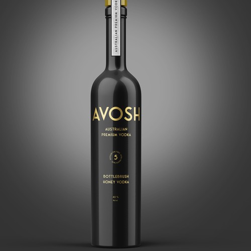 Design a New Label for a Premium Australian Vodka Design by LABELL®