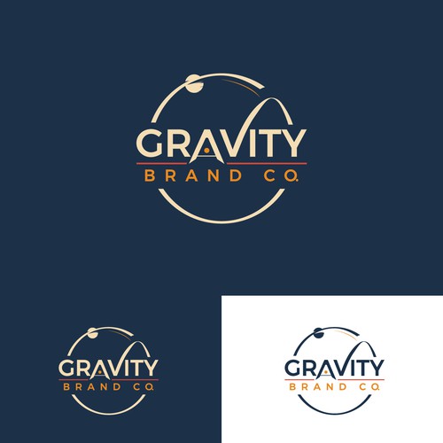 Logo for Gravity Brand Co. Design by websmartusa