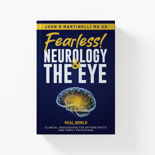 Medical Cover about Neurology & The Eye/Vision in a bold yet engaging style for a new educational series for physicians. Design by GFX_Expert™