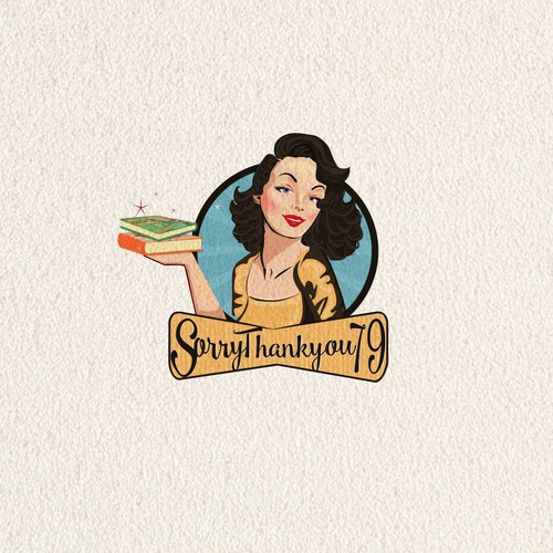 Create a Vintage Logo for a fun vintage shop & book store デザイン by DesignsByYryna™