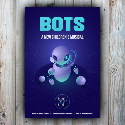 Design eye-catching poster for a contemporary NEW MUSICAL Design by iguads ⭐️⭐️⭐️⭐️⭐️