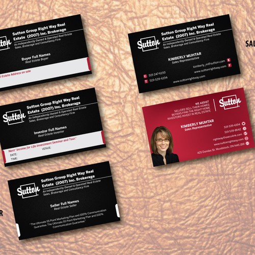 Create the next stationery for Sutton Group Right Way Real Estate (2007) Inc. Brokerage Design by Georgy55ke