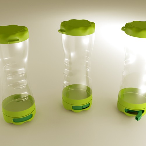 Unique Water Bottle Design for Athletes Design by jirbindicated