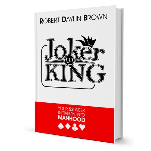 Create a bold and unique cover for a book teaching the lessons of manhood. Design by kostis Pavlou