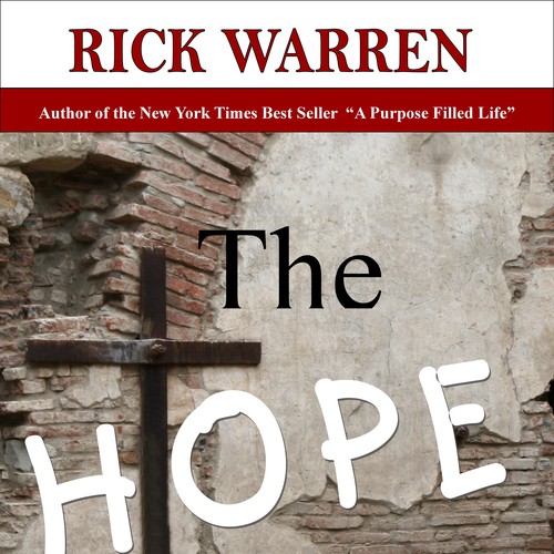 Design Rick Warren's New Book Cover Diseño de CarriePski