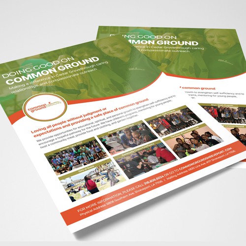 "One-pager for non-profit in a low income area educate/attract more donors/volunteers" winning Stationery by Richmore ♛