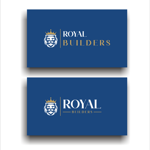 Design a "royal" logo for a new construction company startup. Design by Jeck ID