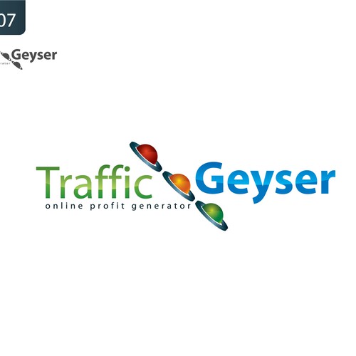 Design di T-R-A-F-F-I-C   g-e-y-s-e-r  Logo di sammynerva