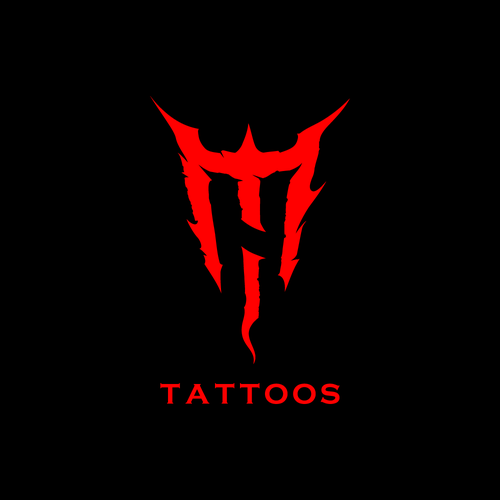 Darkart logo for an up & coming tattoo artist. Design by wSn™