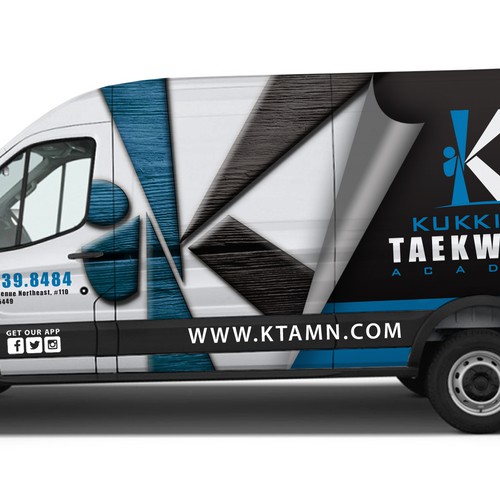 Create car wrap for martial arts van Car, truck or van wrap contest