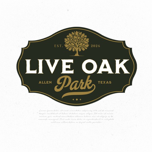 "Logo for the revitalization of a downtown district in Texas" winning Logo & hosted website