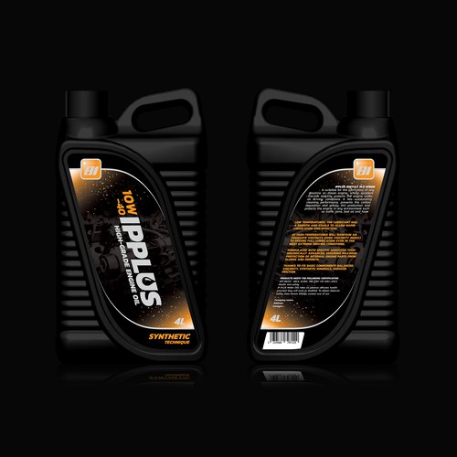 engine oil Design por LoudFrog