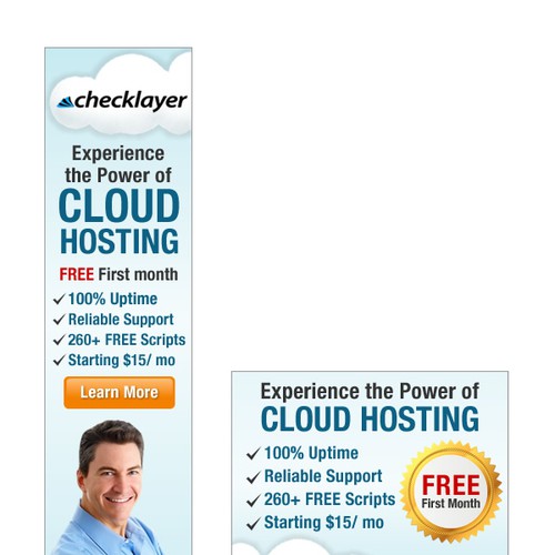 Create the next banner ad for CheckLayer.com Design by bigvee
