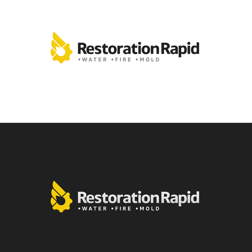 Logo for Restoration company! Design by A. Creative Labs™