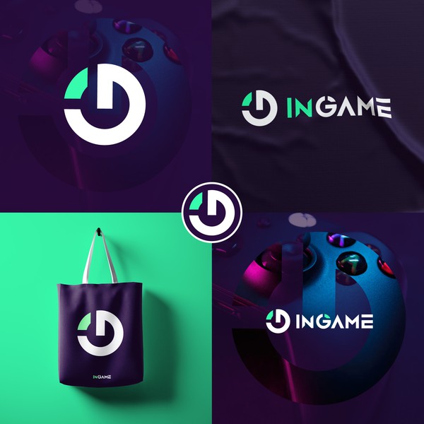 Design by Muhammad Rizky Kaira titled "Bold Clean and Easy To remember Logo for Ingame"