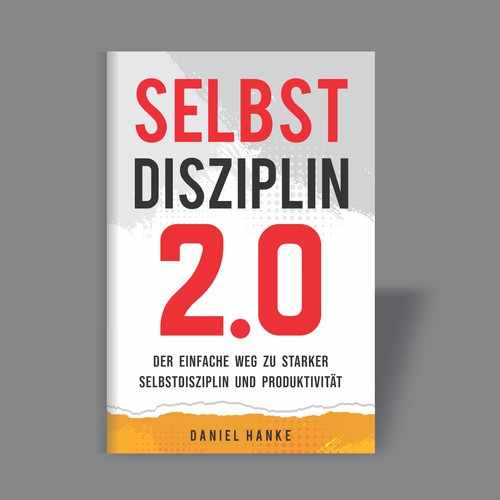 Book cover for a book about SELF-DISCIPLINE Design by Songv™