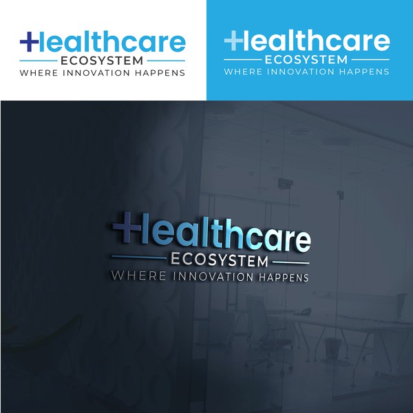 Design by Alvin.Designer titled "healthcare ecosystem logo."