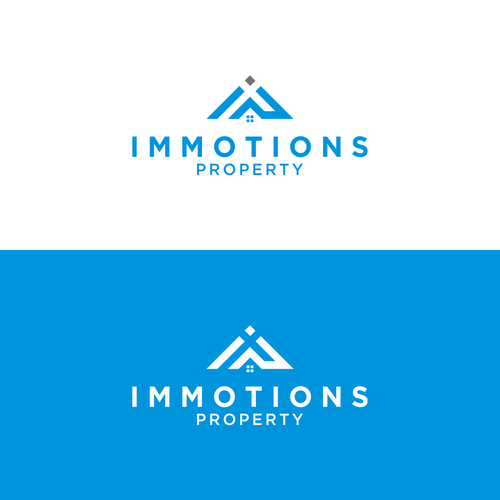 Logo IMMOTIONS PROPERTY Design by SemangArt.beud