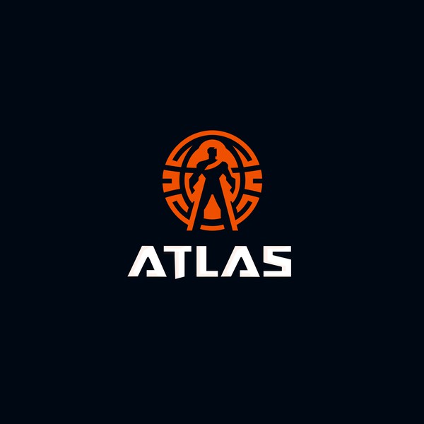 A modern Atlas logo