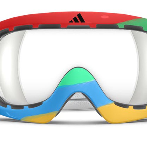 Design adidas goggles for Winter Olympics Ontwerp door junqiestroke