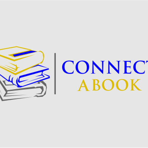 Create a great book-themed logo for Connect A Book Design by julesbac's