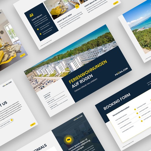 PowerPoint template contest entry by obicatlia