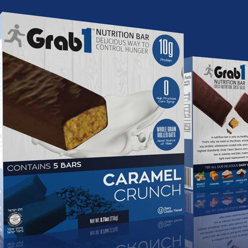 New box design fro Protein bars Design by Thebestbydesign