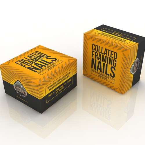 Dare to Impress: Design a Modern and Sleek Nail Box Packaging Design by buds78