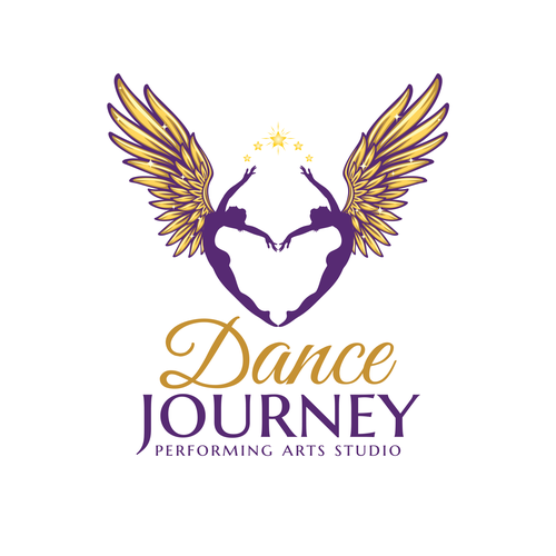dancing logo design