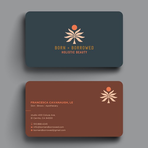 Designs | BORN + BORROWED business card | Business card contest