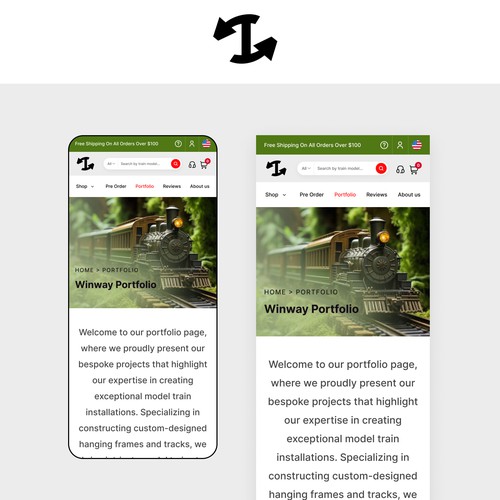 Web page design contest entry by FuturisticBug