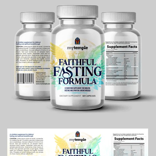 MY TEMPLE LABEL DESIGN PROJECT Design by RED DOT