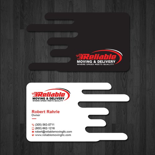 Create_PointさんのBusiness Card Design for Moving Companyデザイン