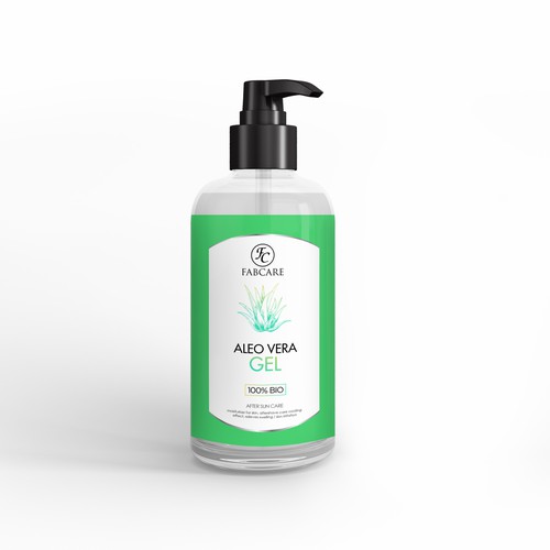 Label Design for Aloe Vera Lotion Design by mindART*