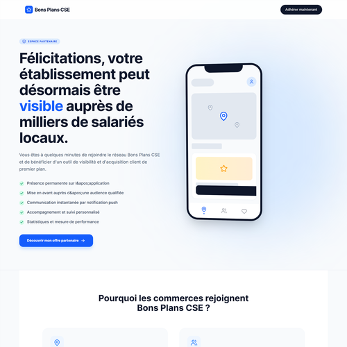Landing page design contest entry by ahnaaf