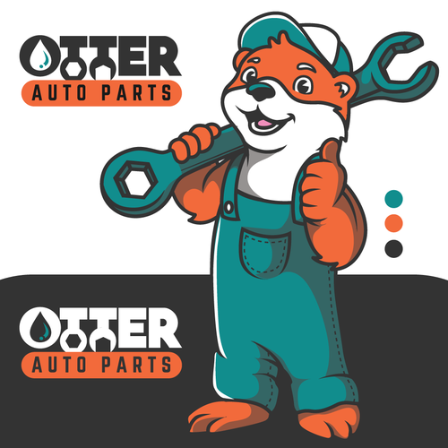 Attention Grabbing Mascot Logo For Auto Parts Ecom Store Design by 3AM3I