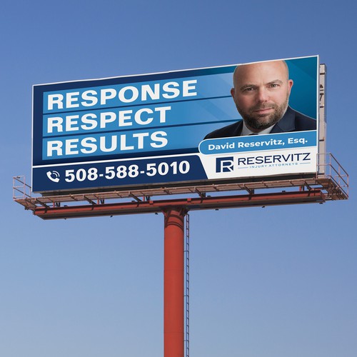 Personal Injury Billboard Diseño de Graphic Rise