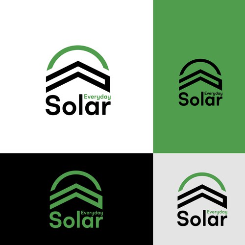 Everyday Solar Logo Design Design by Transformed Design Inc.