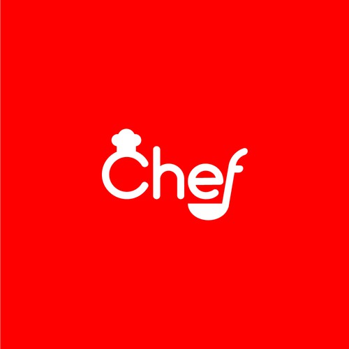 "CHEF": Food & Cooking Social Media Logo Design by Jarvard