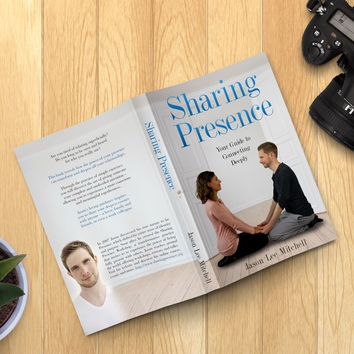 Mindfulness Book Cover on Sharing Presence Design by nOahKEaton