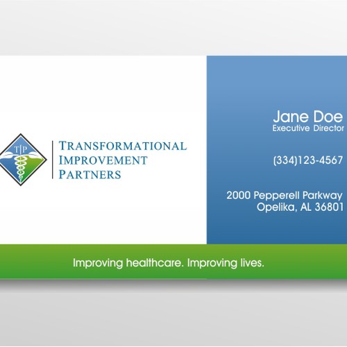 New stationery wanted for Transformational Improvement Partners Design por Micy