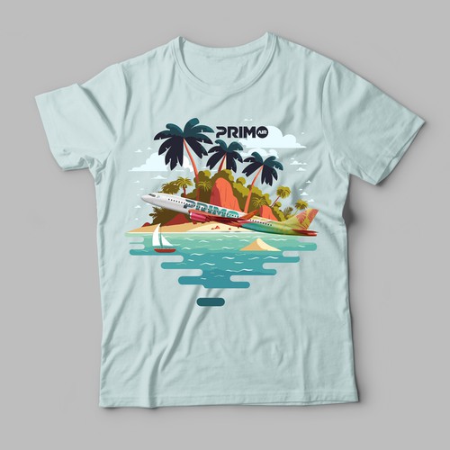 Airline swag t shirt Design by ROSP