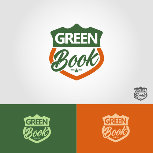 Green Book Design by DesignBelle ☑