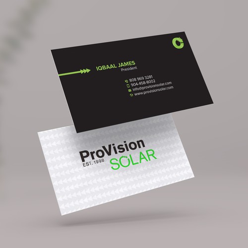 Design Solar Business Cards por Shila Rani Das