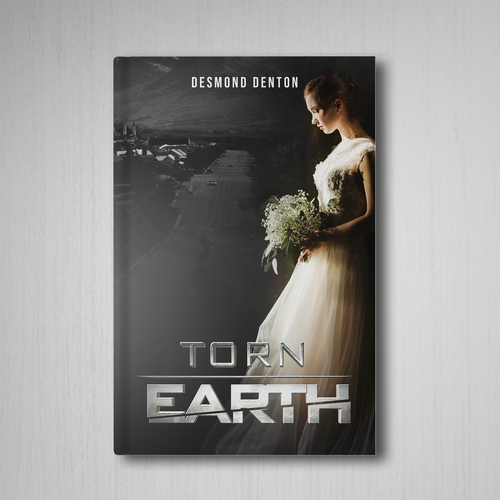 Dramatic book poster for an epic historical inspired earthquake tale (1969 TULBAGH SOUTH AFRICA) Design by H-Izz Design