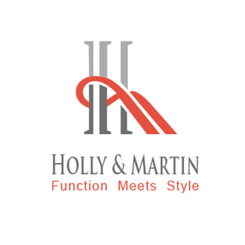 Create the next logo for Holly & Martin Design by d'sun