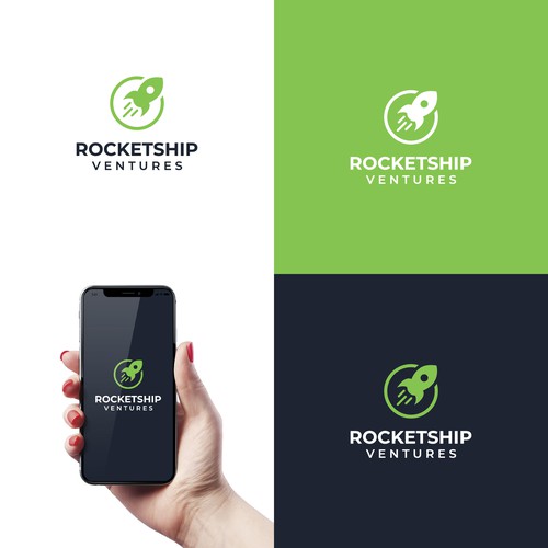 Designs | Ultra modern tech centric “Rocketship” logo | Logo design contest